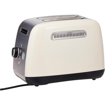 KitchenAid Toaster 2 Slice Automatic, Almond Cream - 5KMT221BAC