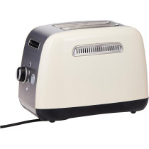KitchenAid Toaster 2 Slice Automatic, Almond Cream - 5KMT221BAC