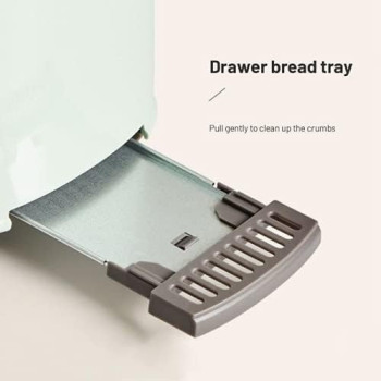 Mini Toaster - 2 Slice Toaster Home Automatic Breakfast Maker, Toast Bread Slice, Bread-makers Toaster Machine, Mini Breakfast Toaster