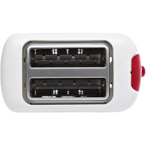 Moulinex Toaster with 2 Slots Principio, White, 1 year warranty - LT160127