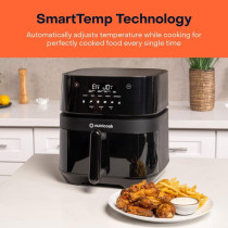 Nutricook Air Fryer 5.7L, 1700W, Black, 2 Year Warranty - NC-AF357V