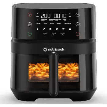 Nutricook Air Fryer 5.7L,...