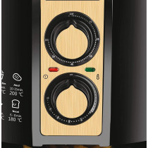 Black & Decker Aerofry Air Fryer 4L, 1500W, Black/Gold - AF300-B5