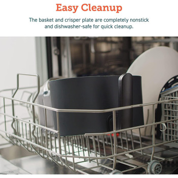 COSORI Air Fryer 4.7L, 9-in-1 Compact Air Fryers Oven, 30 Recipes Cookbook, Digital Temperd Glass Display - CAF-L501