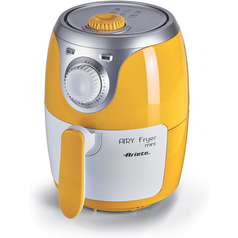 Ariete Air Fryer Mini 2L, With 6 Programs For Baking And Frying, 1000W - ART4615