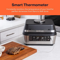 Nutricook Smart Indoor Grill & Air Fryer XL, 8.5L, 1760W, Multicolour - AFG960 