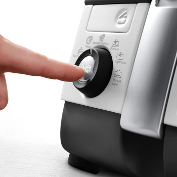 De'Longhi MultiFry Low-Oil Air Fryer 1.7KG, 2300W, White & Grey - FH1396/1