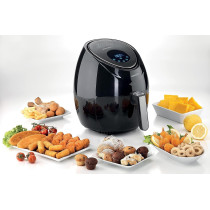 KENWOOD Digital Air Fryer XL 4.0L 1.8KG 1500W, with Rapid Hot Circulation for Frying, Grilling, Broiling, Roasting, Baking and Toasting HFP31.000BK Black