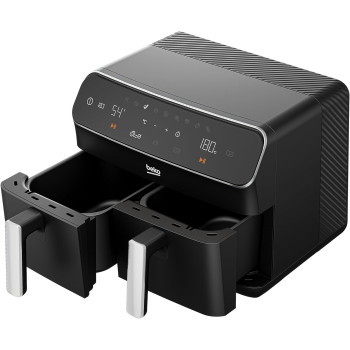 Beko Air Fryer 8.5L Capacity (4.25 + 4.25), 2400W, 230V - FRL5388B