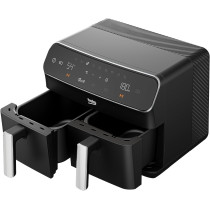 Beko Air Fryer 8.5L Capacity (4.25 + 4.25), 2400W, 230V - FRL5388B