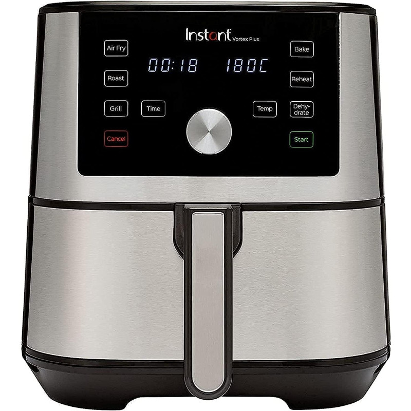 Instant Pot Vortex Air Fryer, 5.7 L 6Quart, 1700W, 240V, Stainless Steel - UAE Version, INP-140-3067-01-GC