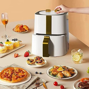 6L Air Fryer Cooker Oil Less,1400W Classic Timer and Temperature Control Hot Air fryer, Nonstick Basket, Auto Shutoff Air Fryer, Min 1 Year Manufacturer Warranty 