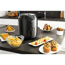 Tefal Oilless Easy Air Fryer 4.2 L Large Capacity, Black, 1 year warranty - EY201827