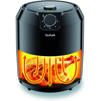 Tefal Oilless Easy Air Fryer 4.2 L Large Capacity, Black, 1 year warranty - EY201827