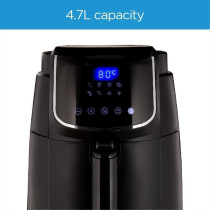 Midea 4.7L XL Digital Air Fryer 1500W with Dual Cyclone Rapid Hot Technology for Frying - MFCN40D2