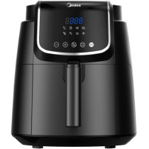 Midea 4.7L XL Digital Air Fryer 1500W with Dual Cyclone Rapid Hot Technology for Frying - MFCN40D2