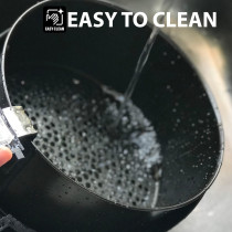 TDOO 4.5L Electric Hot Air Fryers, 1400W Oilless Cooker with 10 Presets, Digital LCD Touch Screen, Nonstick Basket, Min 1 Year Manufacturer Warranty 