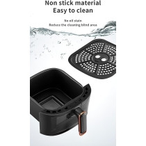 BIXBITE Multifunctional Air Fryer 8 Liter Large Capacity Digital Touch Control Panel 8 Different Menu with Temperature Adjustable Instant Pot QF605B