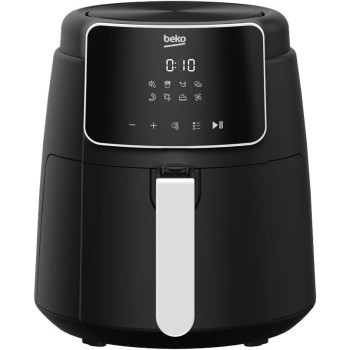 Beko Air Fryer 3.9L, 1500W, Digital Control Panel, Present Defrost, French Fries, Chicken Wings, Steak, Shrimp, Fish, Cake, Air Drying Functions - FRL 2244B