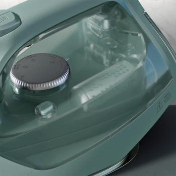 ELECTROLUX Steam Iron 2300W Max Power, Portable Clothing Iron, Ceramic Soleplate, Auto Shut Off, 1 Year Warranty, Linen Green, E7SI1-82LG