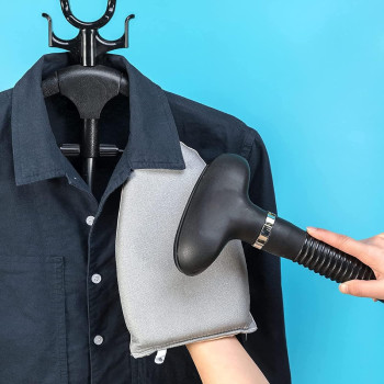 THE WHITE SHOP Garment Steamer Ironing Gloves Anti Steam Glove Heat Resistant Garment Steamer Mitt, Garment Steamer Accessories for Clothes,14.5 * 22.5cm