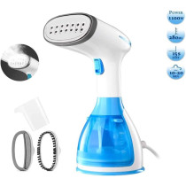 Gonice Steamer for Clothes, Blue Handheld Garment Steamer, 1200W Mini Travel Steamer, Portable Fabric Steam Iron Auto Shut Off & Leak Proof for Travel and Home Use