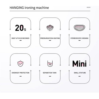 Gonice Steamer for Clothes, Blue Handheld Garment Steamer, 1200W Mini Travel Steamer, Portable Fabric Steam Iron Auto Shut Off & Leak Proof for Travel and Home Use