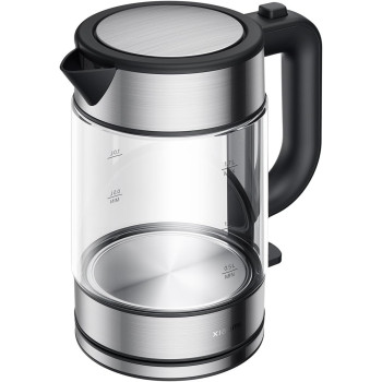 Xiaomi Electric Glass Kettle 1.7L, 2200W, Black, Transparent - BHR7423EU
