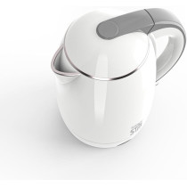 Electric Kettle, Stainless Steel, Cordless Kettle, 1800W Power, 1.8L, Safety Empty Shut off Electric Kettle, White Color Kettle - EK0001