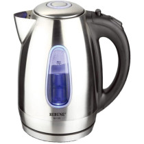 REBUNE Electric Kettle Stainless Steel Fast for Tea and Coffee, 1.7L, 2200W, Silver, RE-1-025 