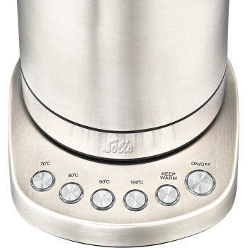 Solis Variable Temperature Kettle, 1.7L Min 1 year manufacturer warranty