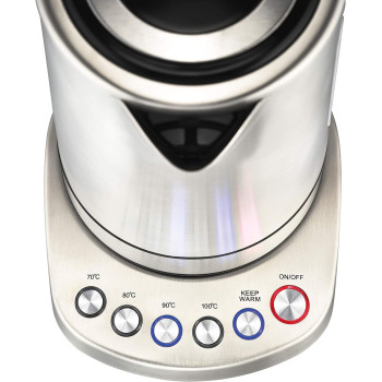 Solis Variable Temperature Kettle, 1.7L Min 1 year manufacturer warranty