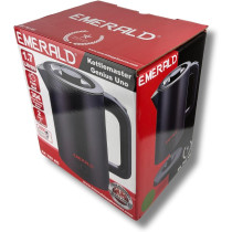 Emerald Cordless Electric Kettle, 2200W, 1.7L, With Auto Shut, 360 Degree Cord Design, Perfect For Warm Beverages - EK782KG