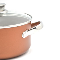 Prestige Ultra 20 Cm/2.8L/3Qt Casserole With Glass Lid And Pan Holder PR22600