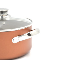 Prestige Ultra 20 Cm/2.8L/3Qt Casserole With Glass Lid And Pan Holder PR22600