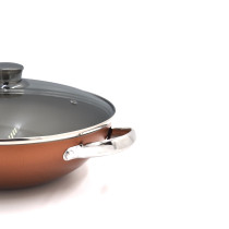 Prestige Ultra 26 Cm Kadai With Glass Lid And Pan Holder PR22604