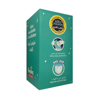 Pampers Baby-Dry Night Diapers For Extra Sleep Protection, Size 3, 7-11 Kg, 12 Count