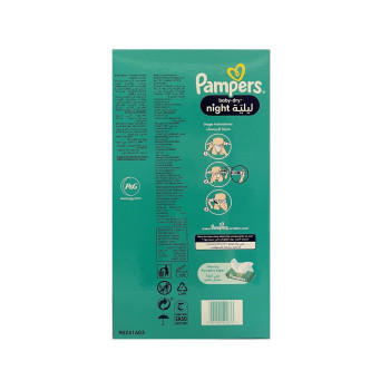 Pampers Baby-Dry Night Pants Diapers Size 4 9-14 Kg 