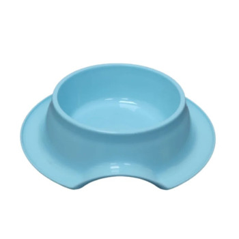 Pet Feedrer With Non Slip Rubber Bottom-Blue – 21.5*5.5Cm - Petsclub