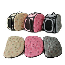 For Pet Soft Breathable Footprint Design Shoulder Bag - Large - 43*38*8Cm - Petsclub