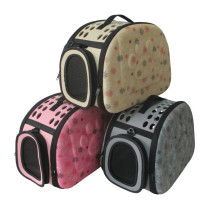 For Pet Soft Breathable Footprint Design Shoulder Bag - Large - 43*38*8Cm - Petsclub