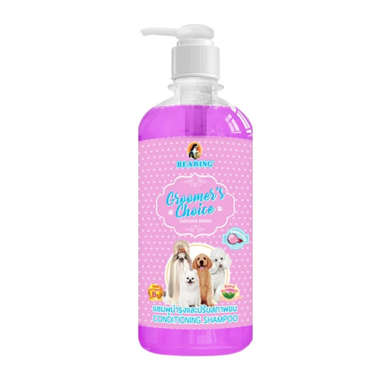 Bearing Groomer Choice Conditioning Dog Shampoo Bubble Gum , 450 ml - Petsclub