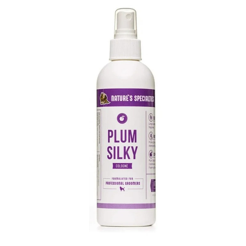 Natures Specialties Plum Silky Cologne For Dogs And Cats -237Ml / 8Oz - Petsclub