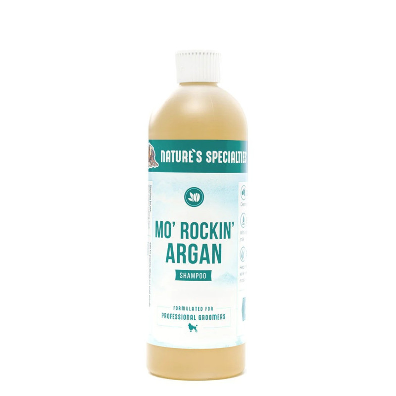 Natures Specialties Mo’ Rockin’ Argan Shampoo For Dogs And Cats - 473 Ml / 16Oz - Petsclub
