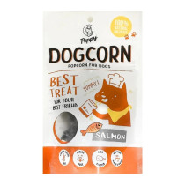 Puppy Salmon Skin Wrapped Dogcorn Stick 40G
