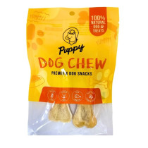 Puppy Pressed Bone 4" 2Pcs 80G