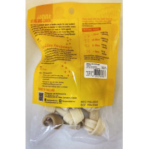 Puppy Dogchew Knotted Bone 2 8Pcs - 110G