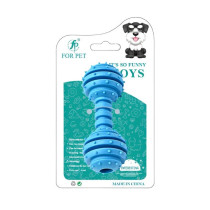 For Pet Rubber Dumbell Dog Toy For Small Dogs - 12.5 Cm