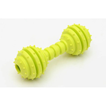 For Pet Rubber Dumbell Dog Toy For Small Dogs - 12.5 Cm