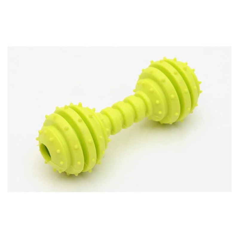 For Pet Rubber Dumbell Dog Toy For Small Dogs - 12.5 Cm